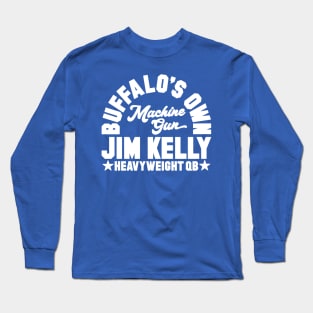 Buffalo's Own QB Kelly (White) Long Sleeve T-Shirt